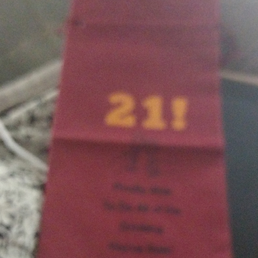Red and Yellow 21st Birthday Gift bag - Picture 2 of 4
